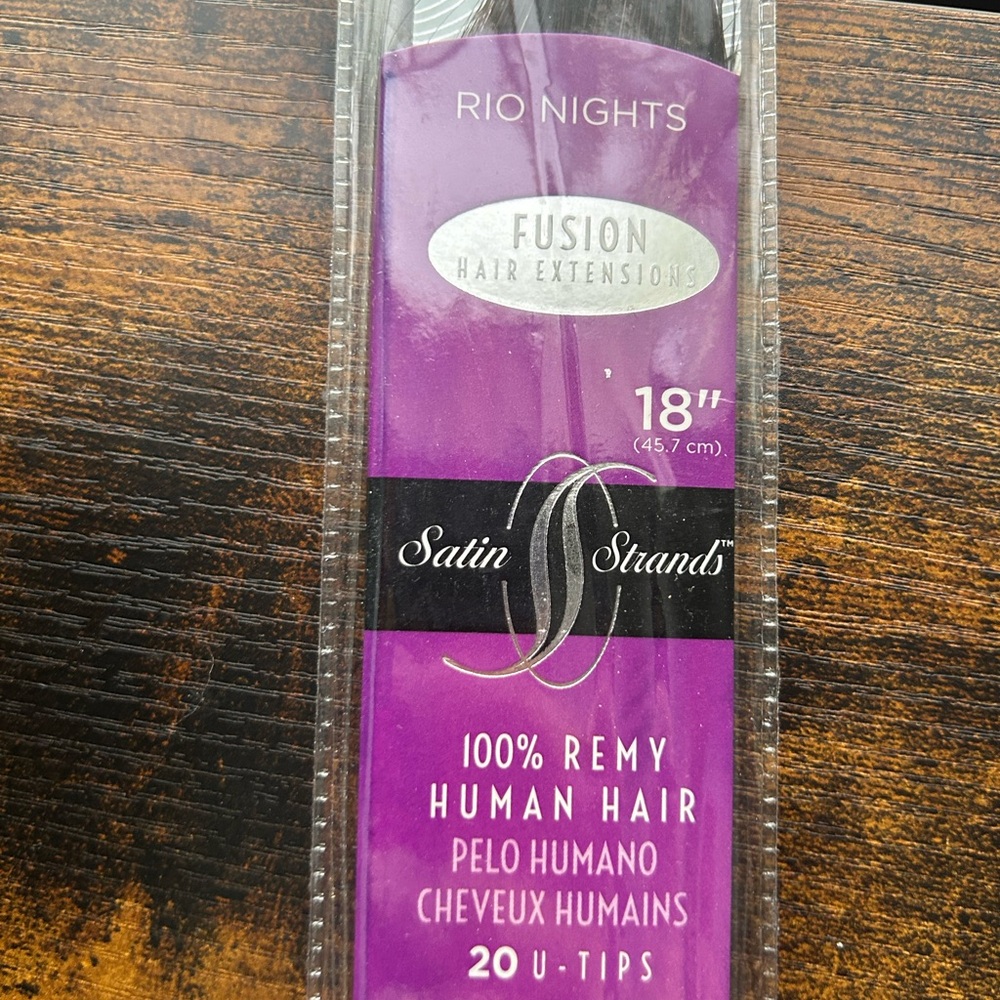 Satin Strands Fusion Hair Extensions